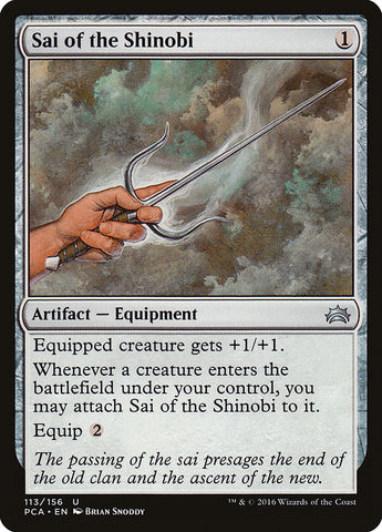 Sai of the Shinobi [Planechase Anthology] - The Mythic Store | 24h Order Processing