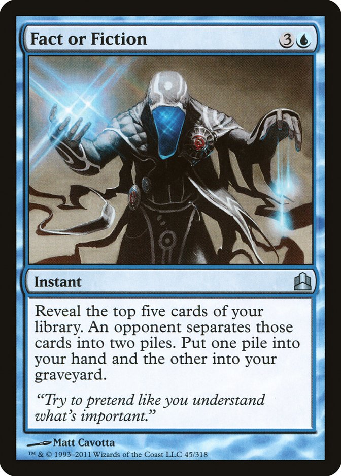 Fact or Fiction [Commander 2011] - The Mythic Store | 24h Order Processing