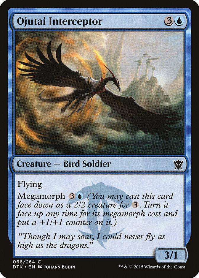 Ojutai Interceptor [Dragons of Tarkir] - The Mythic Store | 24h Order Processing