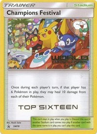 Champions Festival (SM78) (2017 Top Sixteen) [Sun & Moon: Black Star Promos] - The Mythic Store | 24h Order Processing