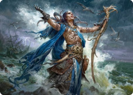 Lier, Disciple of the Drowned Art Card [Innistrad: Midnight Hunt Art Series] - The Mythic Store | 24h Order Processing