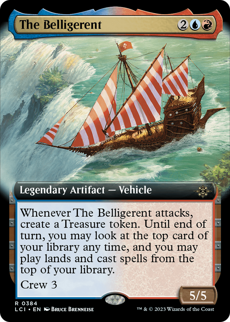 The Belligerent (Extended Art) [The Lost Caverns of Ixalan] - The Mythic Store | 24h Order Processing