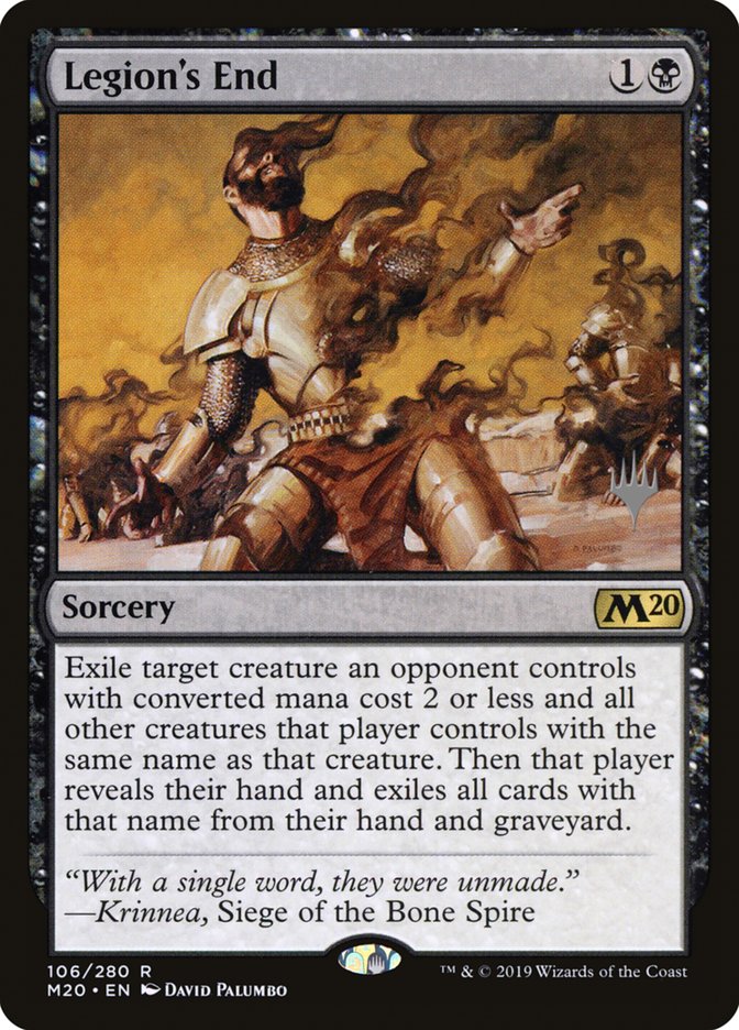 Legion's End (Promo Pack) [Core Set 2020 Promos] - The Mythic Store | 24h Order Processing