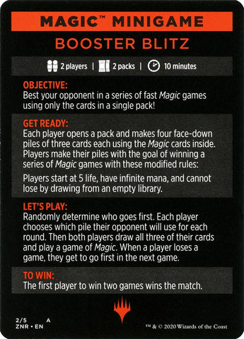 Booster Blitz (Magic Minigame) [Zendikar Rising Minigame] - The Mythic Store | 24h Order Processing