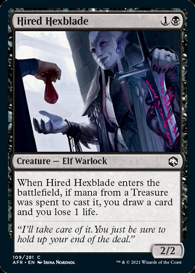 Hired Hexblade [Dungeons & Dragons: Adventures in the Forgotten Realms] - The Mythic Store | 24h Order Processing
