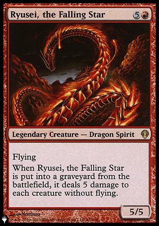 Ryusei, the Falling Star [The List] - The Mythic Store | 24h Order Processing
