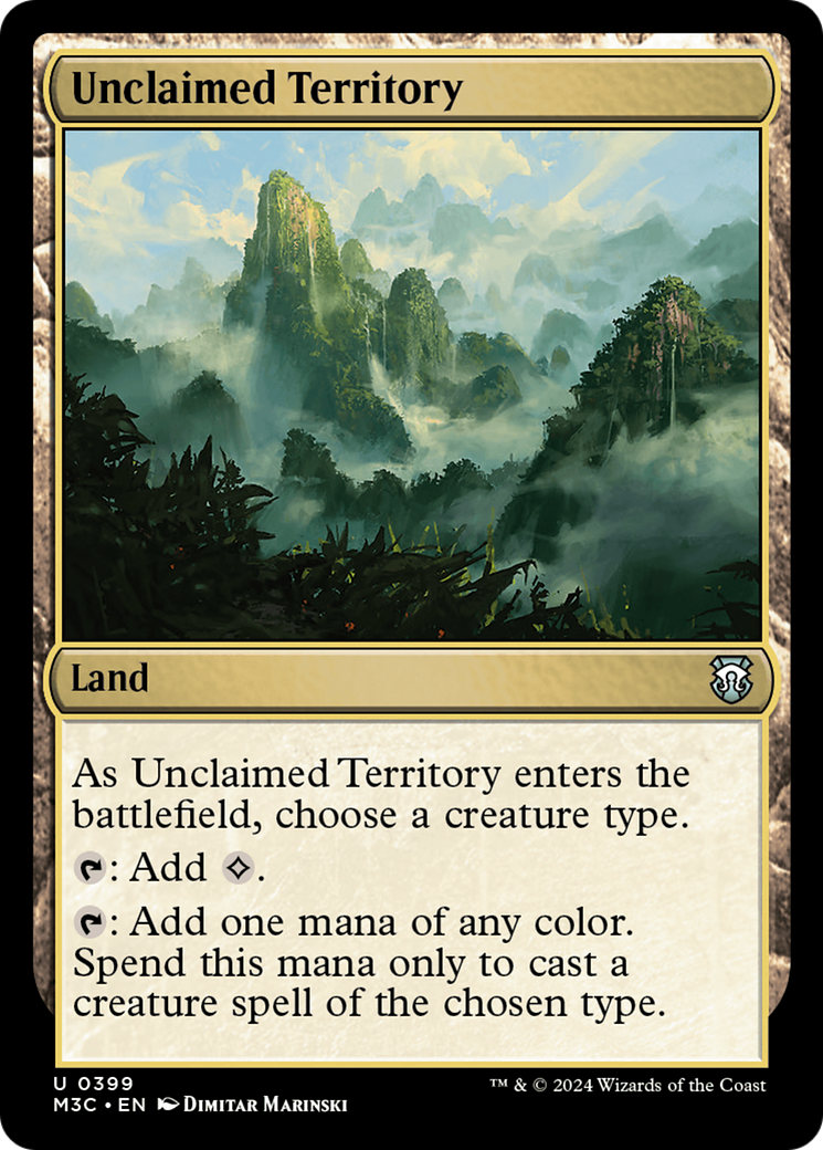 Unclaimed Territory (Ripple Foil) [Modern Horizons 3 Commander] - The Mythic Store | 24h Order Processing