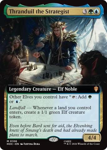 Thranduil the Strategist (Extended Art) [The Hobbit: Eternal-Legal] - The Mythic Store | 24h Order Processing