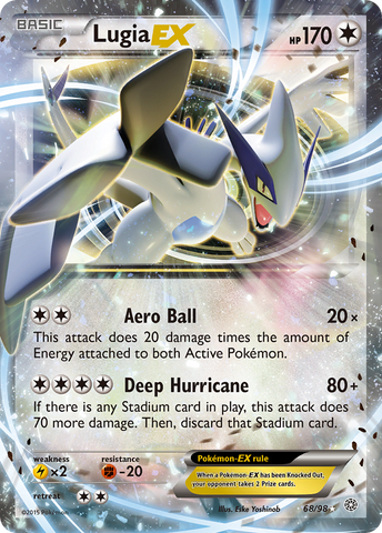 Lugia EX (68/98) [XY: Ancient Origins] - The Mythic Store | 24h Order Processing