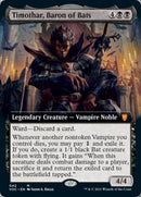 Timothar, Baron of Bats (Extended Art) [Innistrad: Crimson Vow Commander] - The Mythic Store | 24h Order Processing