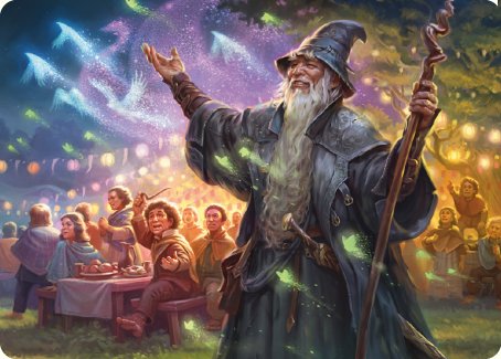 Gandalf, Friend of the Shire Art Card [The Lord of the Rings: Tales of Middle-earth Art Series] - The Mythic Store | 24h Order Processing