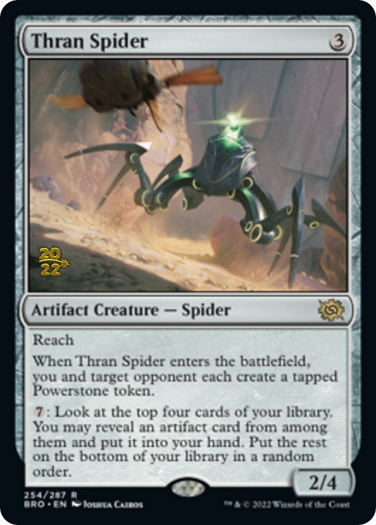 Thran Spider [The Brothers' War Prerelease Promos] - The Mythic Store | 24h Order Processing