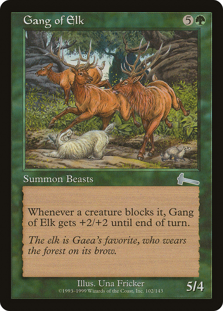 Gang of Elk [Urza's Legacy] - The Mythic Store | 24h Order Processing