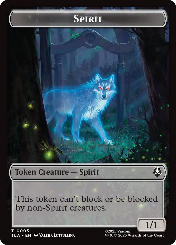 Ally (0004) // Spirit Double-Sided Token [Avatar: The Last Airbender Tokens] - The Mythic Store | 24h Order Processing