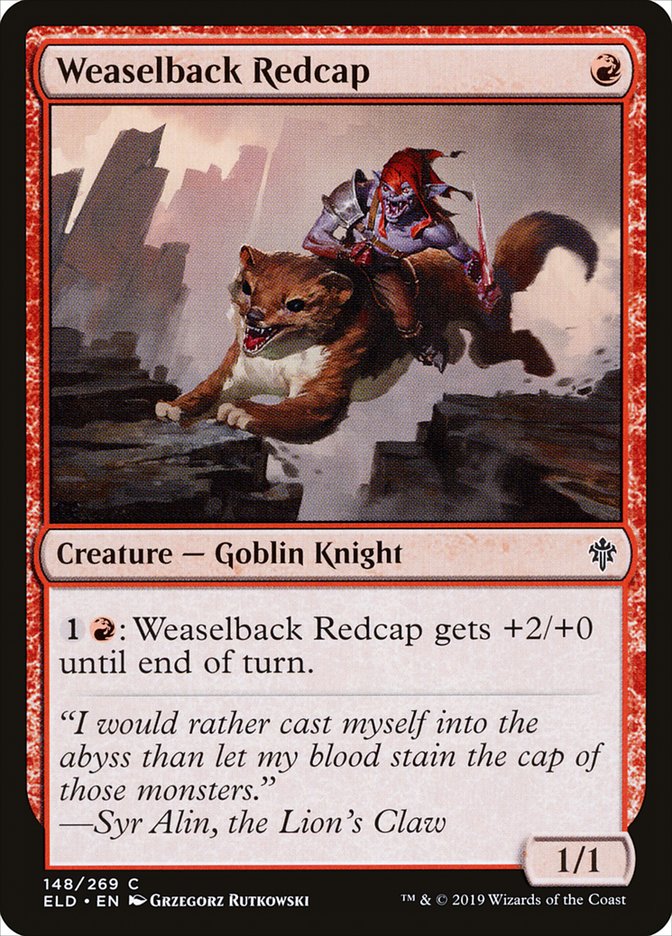 Weaselback Redcap [Throne of Eldraine] - The Mythic Store | 24h Order Processing