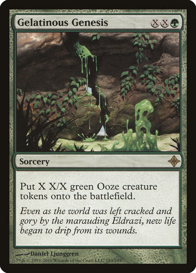 Gelatinous Genesis [Rise of the Eldrazi] - The Mythic Store | 24h Order Processing