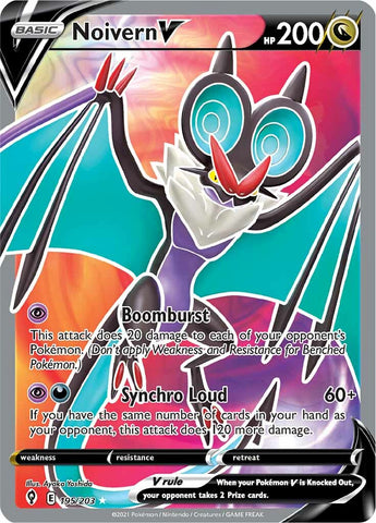 Noivern V (195/203) [Sword & Shield: Evolving Skies] - The Mythic Store | 24h Order Processing