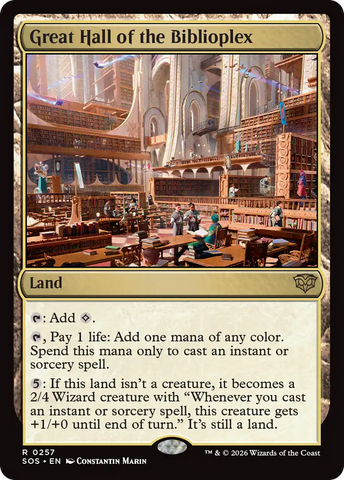 Great Hall of the Biblioplex [Secrets of Strixhaven] - The Mythic Store | 24h Order Processing