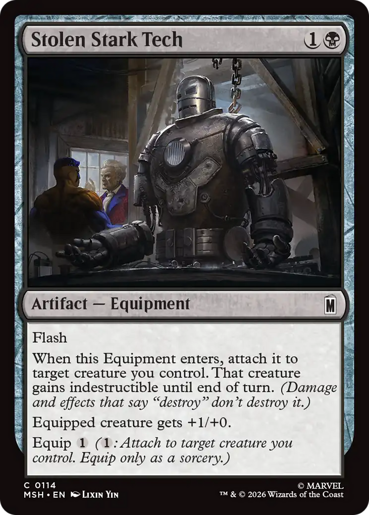 Stolen Stark Tech [Marvel Super Heroes] - The Mythic Store | 24h Order Processing