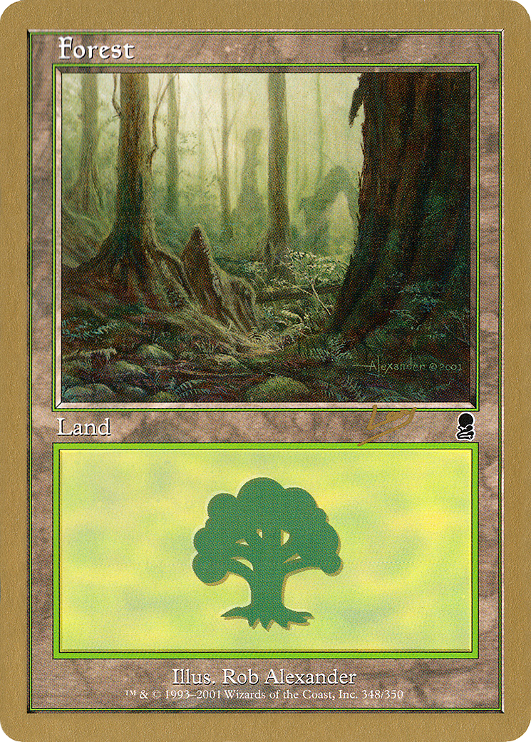 Forest (rl348) (Raphael Levy) [World Championship Decks 2002] - The Mythic Store | 24h Order Processing