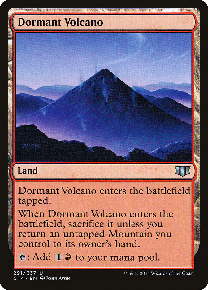 Dormant Volcano [Commander 2014] - The Mythic Store | 24h Order Processing