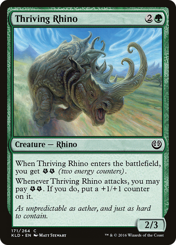 Thriving Rhino [Kaladesh] - The Mythic Store | 24h Order Processing