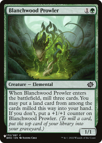 Blanchwood Prowler [The List] - The Mythic Store | 24h Order Processing