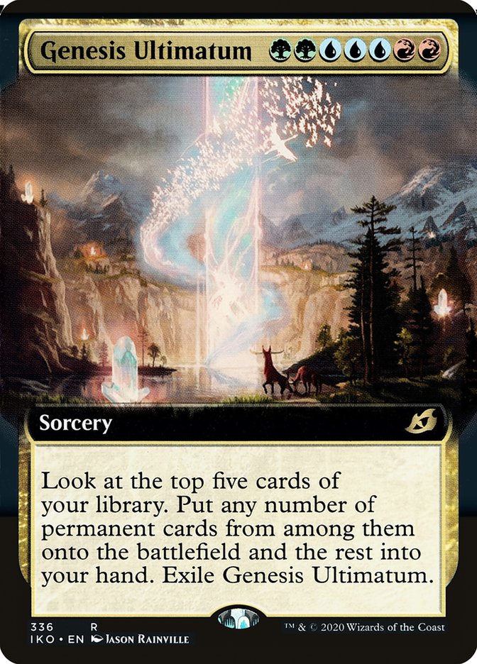 Genesis Ultimatum (Extended Art) [Ikoria: Lair of Behemoths] - The Mythic Store | 24h Order Processing