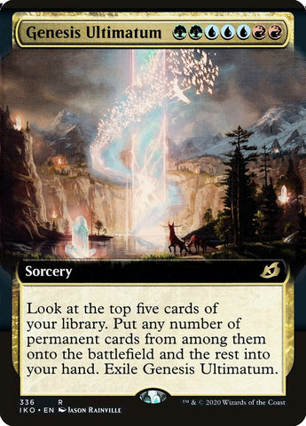 Genesis Ultimatum (Extended Art) [Ikoria: Lair of Behemoths] - The Mythic Store | 24h Order Processing