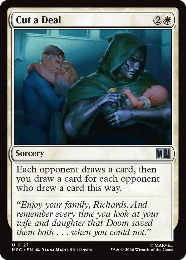 Cut a Deal (Surge Foil) [Marvel Super Heroes Commander] - The Mythic Store | 24h Order Processing