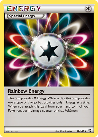 Rainbow Energy (152/162) [XY: BREAKthrough] - The Mythic Store | 24h Order Processing