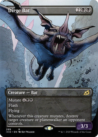 Dirge Bat (Showcase) [Ikoria: Lair of Behemoths] - The Mythic Store | 24h Order Processing