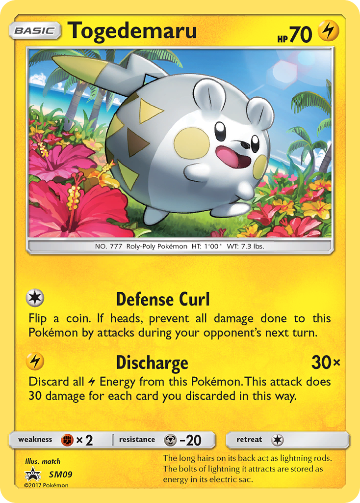 Togedemaru (SM09) [Sun & Moon: Black Star Promos] - The Mythic Store | 24h Order Processing