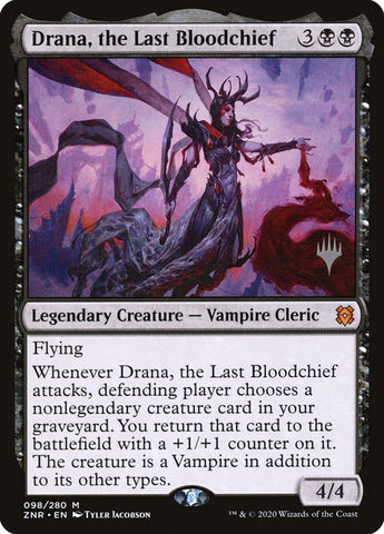 Drana, the Last Bloodchief (Promo Pack) [Zendikar Rising Promos] - The Mythic Store | 24h Order Processing