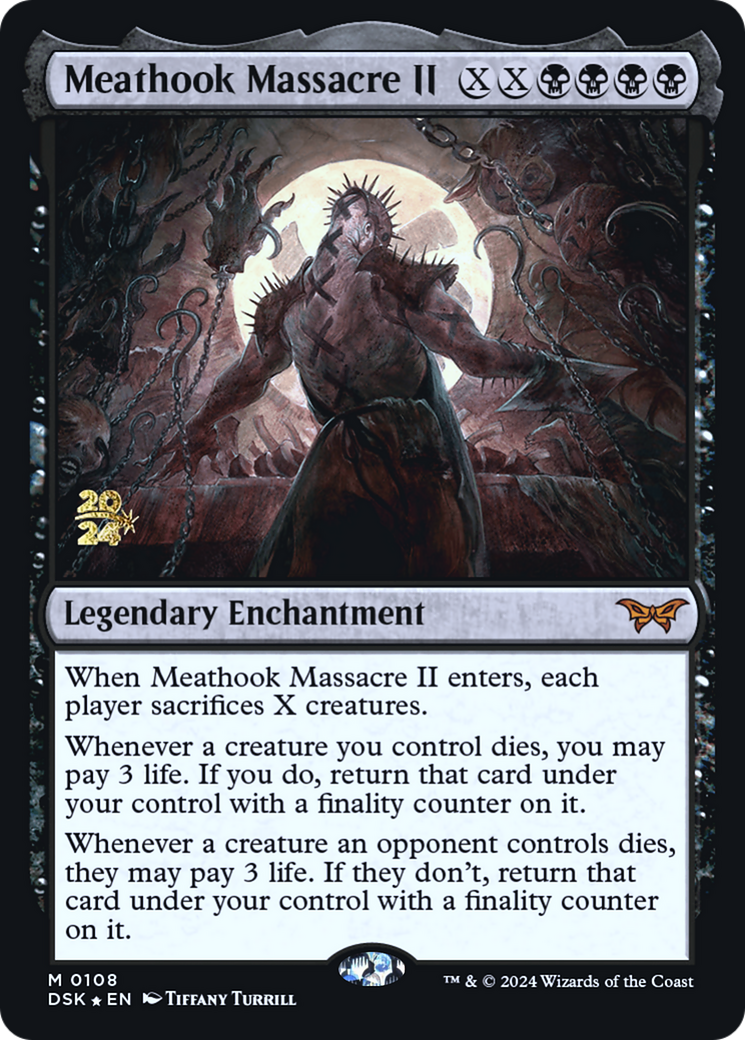 Meathook Massacre II (0108) [Duskmourn: House of Horror Prerelease Promos] - The Mythic Store | 24h Order Processing