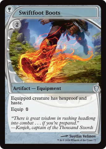 Swiftfoot Boots (Future Sight) [Mystery Booster: Commander Edition] - The Mythic Store | 24h Order Processing