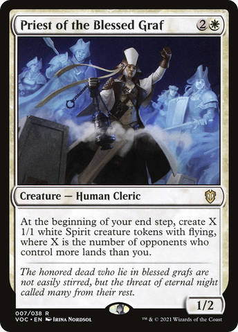 Priest of the Blessed Graf [Innistrad: Crimson Vow Commander] - The Mythic Store | 24h Order Processing