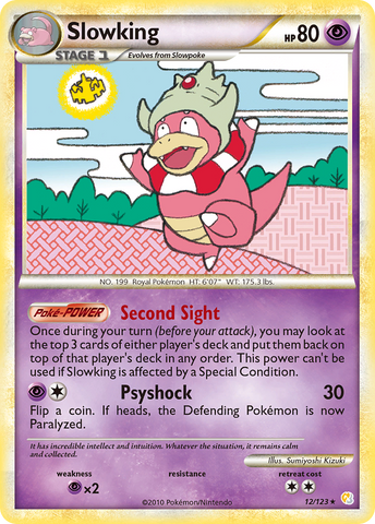 Slowking (12/123) [HeartGold & SoulSilver: Base Set] - The Mythic Store | 24h Order Processing