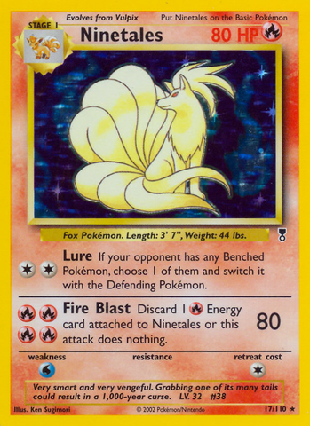Ninetales (17/110) [Legendary Collection] - The Mythic Store | 24h Order Processing