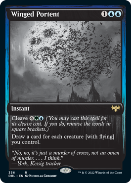 Winged Portent [Innistrad: Double Feature] - The Mythic Store | 24h Order Processing