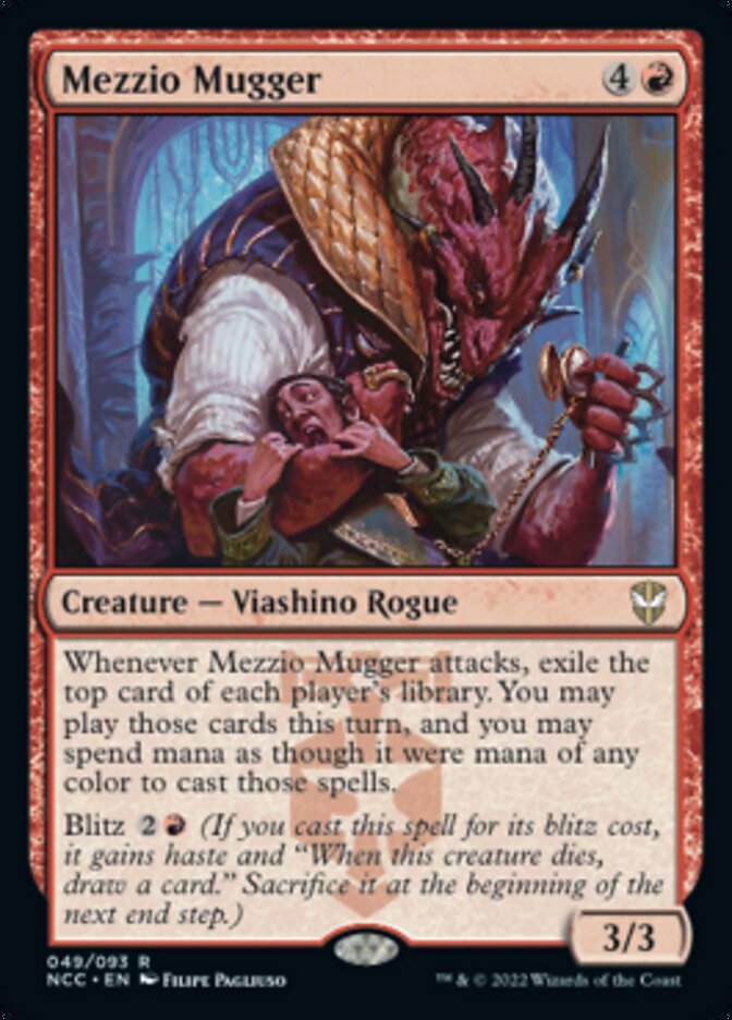 Mezzio Mugger [Streets of New Capenna Commander] - The Mythic Store | 24h Order Processing