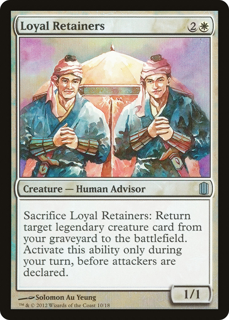 Loyal Retainers [Commander's Arsenal] - The Mythic Store | 24h Order Processing