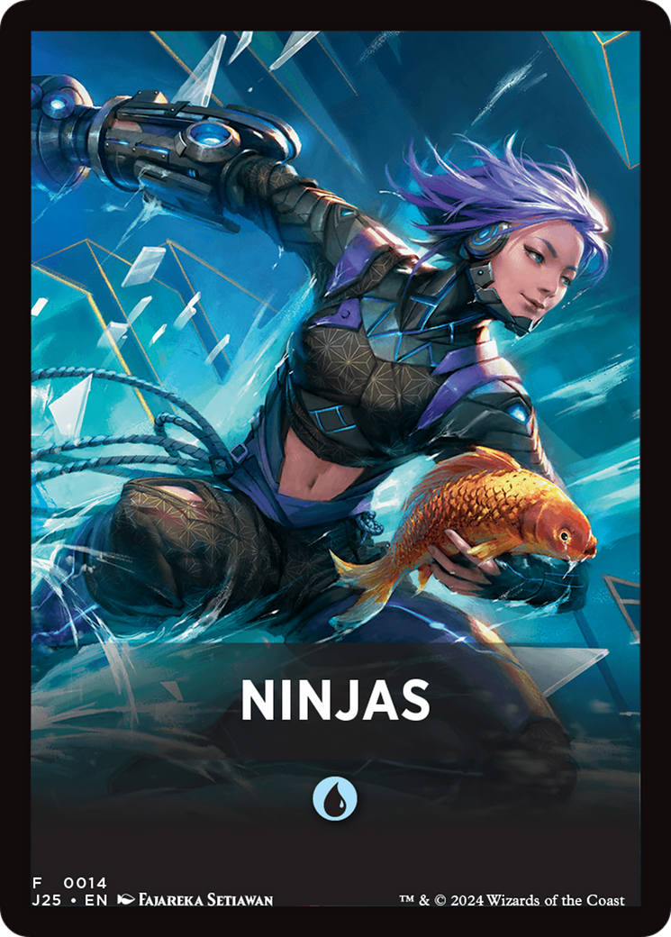 Ninjas Theme Card [Foundations Jumpstart Front Cards] - The Mythic Store | 24h Order Processing