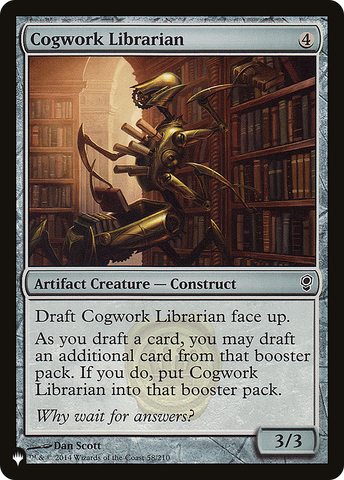 Cogwork Librarian [The List] - The Mythic Store | 24h Order Processing