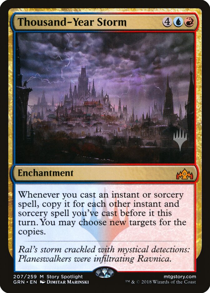 Thousand-Year Storm (Promo Pack) [Guilds of Ravnica Promos] - The Mythic Store | 24h Order Processing