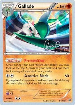 Gallade (84/162) (Infinite Force - Diego Cassiraga) [World Championships 2017] - The Mythic Store | 24h Order Processing