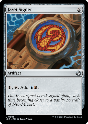 Izzet Signet [The Lost Caverns of Ixalan Commander] - The Mythic Store | 24h Order Processing