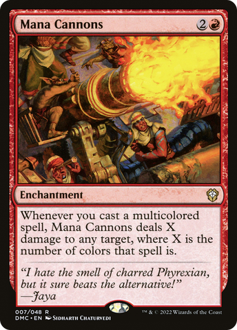Mana Cannons [Dominaria United Commander] - The Mythic Store | 24h Order Processing