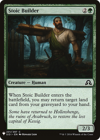 Stoic Builder [Mystery Booster] - The Mythic Store | 24h Order Processing
