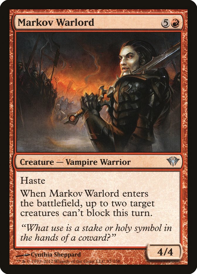 Markov Warlord [Dark Ascension] - The Mythic Store | 24h Order Processing